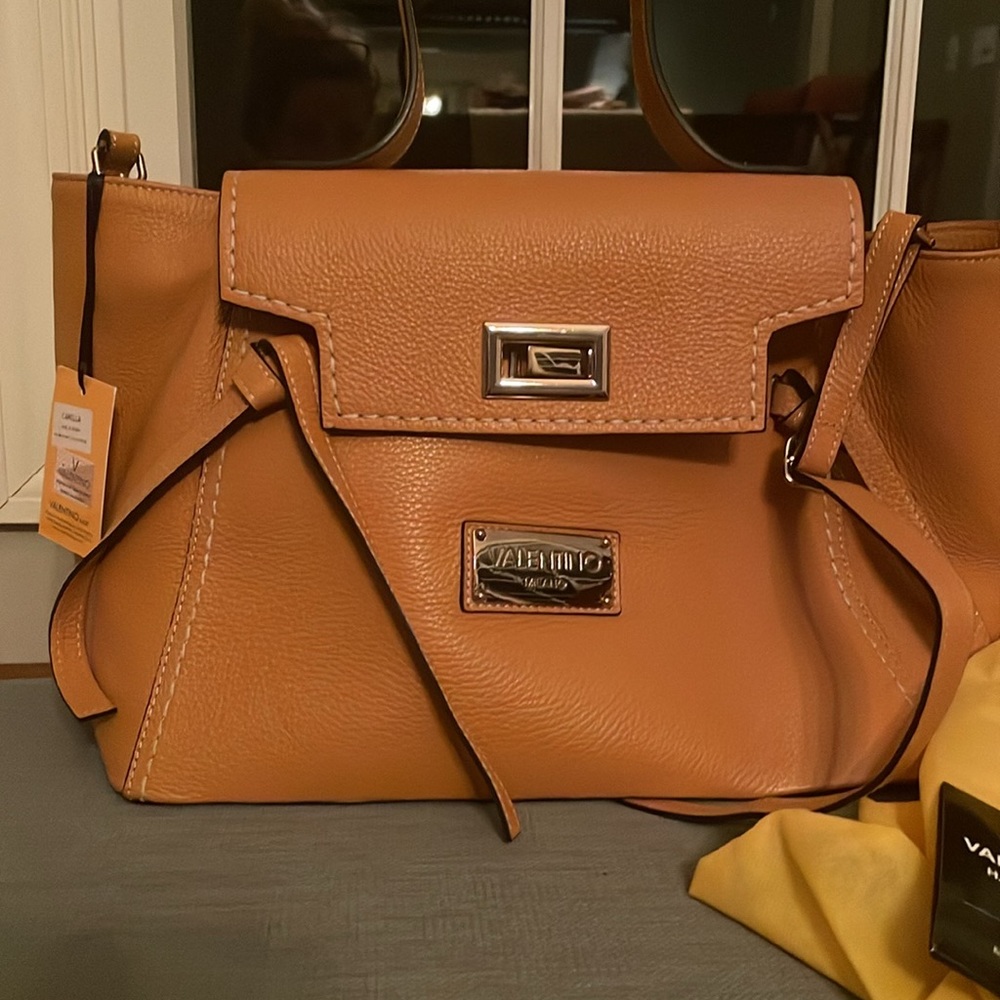 Authentic Valentino Camilla by Mario Valentino tote purse with strap